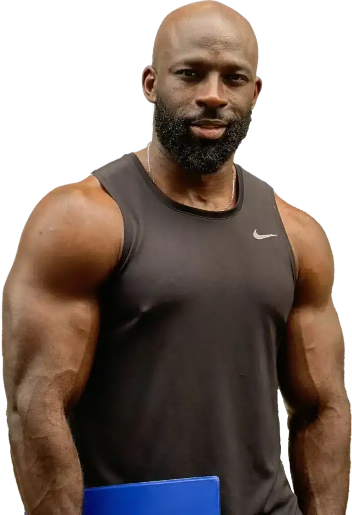 Personal trainer Gideon Boateng